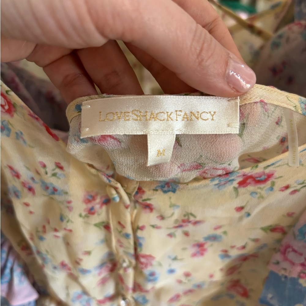 Floral Ruffle Blouse - Picture 4 of 5